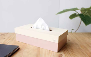 Boîte à mouchoirs en bois MDF durable à grain minimaliste japonais, qualité exceptionnelle, prix imbattables - Product Image 6