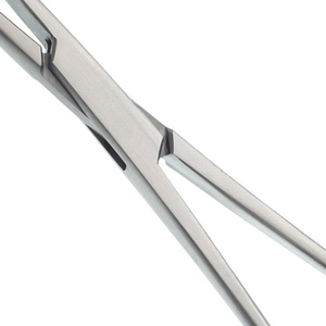 Pinzas para amígdalas Sawtell de 7 1/2″ con curva completa y anillo cerrado, de acero inoxidable, instrumento quirúrgico de agarre para otorrinolaringología, herramienta de precisión - Product Image 5