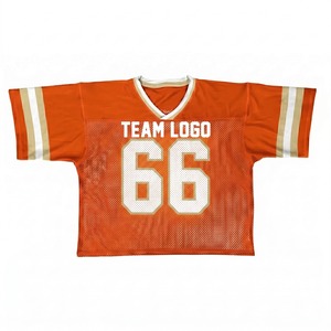 Fully Customizable American Football Jersey Stylish Sublimation Uniform with Short Sleeves Breathable Feature - Product Image 1