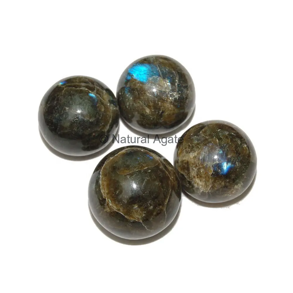 Sfera di cristallo naturale pietre curative regali unici sfere di Labradorite fornitore on-line | labradorite sfere di pietra per la vendita