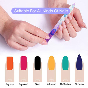 Lima de uñas de doble cara para dar forma, pulir, suavizar y brindar un cuidado duradero de las uñas - Product Image 4