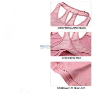 Camiseta Deportiva de Yoga para Mujer, Diseño Personalizado, Tejido Transpirable, Cuello Redondo, Logotipo Frontal, Alta Calidad, Nueva Colección en Oferta - Product Image 4