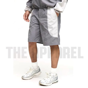 Impression de logo personnalisé Impression numérique Pantalon d'automne pour homme en nylon/polyester respirant à taille élastique avec poches latérales Streetwear - Product Image 4