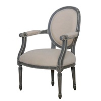Louise Philippe chaise de salle à manger dorée antique fauteuils en bois massif pour salle à manger ensemble de meubles de cuisine hôtel et restaurant