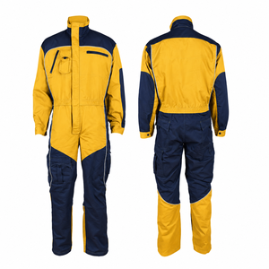 Overol de Trabajo Personalizado para Técnicos de Mantenimiento Industrial para Hombre, con Ribete Reflectante de Dos Tonos, Impermeable, Resistente al Viento, con Cierre en el Pecho - Product Image 1