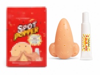 Jouet anti-stress viral transfrontalier, extracteur de points noirs et de boutons de style Pimplesnose, article fantaisie original