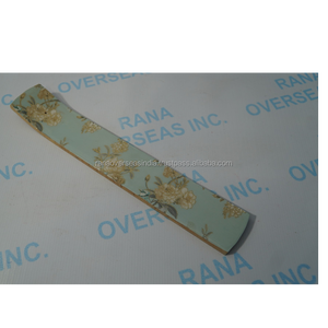 Elegante Bandeja Recolectora de Ceniza de Incienso de Madera Ecológica con Diseño Floral Pastel, Soporte para Varillas para Fragancia y Relajación en el Hogar en Verano/Otoño - Product Image 6