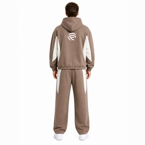 Conjunto Deportivo Premium Extra Grande para Hombre – Sudadera con Cierre y Pantalones Deportivos |   Felpa de Algodón de Alta Densidad (GSM) |   Conjunto de Ropa Urbana - Product Image 3