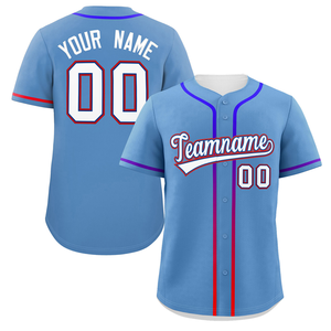 Maillot de baseball violet personnalisé à boutons, uniforme d'équipe, sublimation, polyester anti-humidité, chemise de sport OEM ODM - Product Image 4