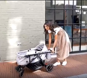 Meilleur design de poussette 3-en-1 pour bébé, également remorque, poussette et chariot combinés haut de gamme, pliable, tout-en-un, super facile à utiliser, répondant aux normes EN. - Product Image 4