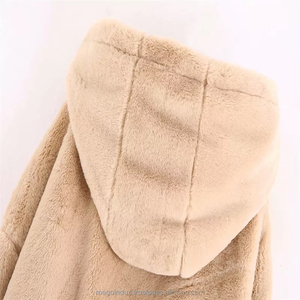 Vente chaude Automne Pull à capuche imprimé pour femme Col montant Veste décontractée Polyester Coton - Product Image 2