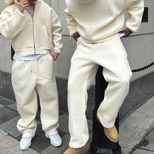 Conjunto de Sudadera con Capucha y Pantalones Deportivos Holgados de Invierno, 100% Algodón, Tejido Grueso, de Alta Calidad, Personalizado para Hombre - Product Image 3