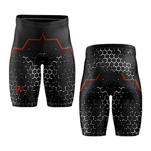 Pantalones Cortos de Ciclismo Unisex Personalizados, Cosidos sin Costuras, Resistentes al Viento, Transpirables, que Absorben la Humedad, de Secado Rápido, Tallas Grandes - Product Image 1