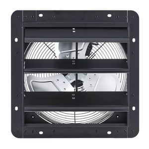 Ventilatore di Scarico a Parete da 14 Pollici con Controllo Velocità Variabile, 1400 CFM, Motore AC, Acciaio Resistente per Hotel, USB - Product Image 1