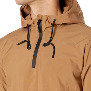 Veste coupe-vent à capuche avec logo frontal de haute qualité 2026 – Grande taille, grandes tailles pour grands et très grands, idéale pour la course en extérieur – Vente chaude - Product Image 2