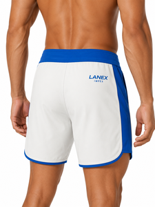 Premium Quality Men's Quick Dry Board <b>Shorts</b> Blue White Surf Swim Trunks Lightweight Beach <b>Shorts</b> Custom Water Sports Swimwear - Product Image 4