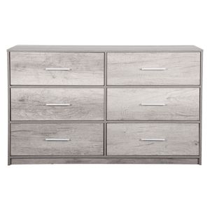 Grande Cassettiera in Tessuto con 6 Cassetti, Colore Grigio - Product Image 5