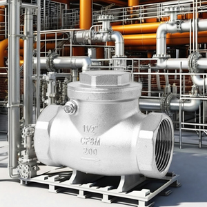 Válvula de Retención Manual de Acero Inoxidable de Alta Temperatura de 1'' FNPT BSP, Restricción de Flujo Unidireccional - Product Image 4