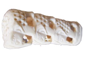 Lowellcraft Handmade Marble Agate Carved Animal Folk Art Sculpture Home Decoration Collectible Souvenir <b>Circular</b> Box Lid - Product Image 6