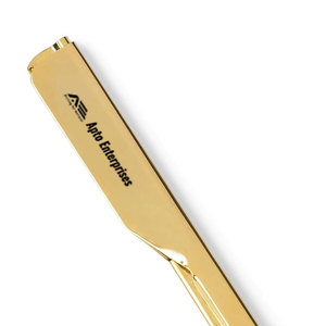 Navaja de Barbero al por Mayor Golden Knight, Resistente al Óxido, Acero Inoxidable de Grado Quirúrgico, Acabado Duradero - Product Image 5