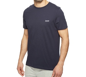 Camisetas de algodón verano OEM cómodo manga corta cuello redondo etiqueta tejida ropa casual camiseta hecha a medida - Product Image 4