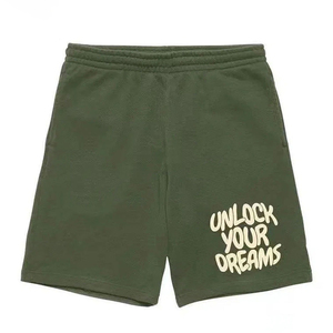Sweat-shirt et short personnalisés Up Felt, impression sérigraphique, streetwear homme, tissu molletonné 100% coton, pour la vente en gros - Product Image 5