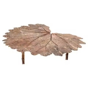 Mesa de centro baja de metal martillado plateado cepillado, superventas, para rincón de lectura en el hogar, mueble de exhibición. - Product Image 6