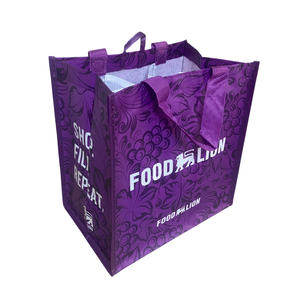Sacs à provisions fourre-tout en PP non tissé écologique personnalisé avec poignées durables Sacs d'épicerie réutilisables pour les promotions vertes - Product Image 4
