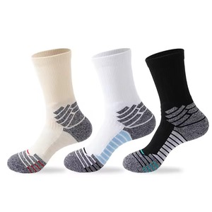 Wholesale Custom Made Sports Knee High <b>Socks</b> <b>Socks</b> Absorbing Mid Calf Sports <b>Socks</b> Cotton Anti slip <b>Socks</b> Knitted <b>Socks</b> - Product Image 2