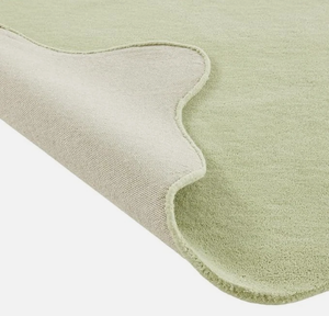 Alfombra de lana hecha a mano, apta para mascotas, ecológica, para dormitorio, sala de estar, decoración, hotel, oficina. - Product Image 3