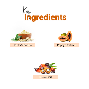 Masque pour le visage à la papaye de qualité supérieure, exfoliant doux pour éliminer les cellules mortes et la saleté, disponible en gros - Product Image 5