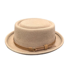 Sombrero Vaquero Rosa de Fieltro Estilo Western con Cordón Ajustable para el Cuello, para Fiestas, Adultos, Unisex, 100% Poliéster, para las Cuatro Estaciones - Product Image 5