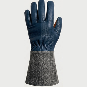 USA Direct Wholesale Grain Goatskin Leather Comfortable Straight Thumb Heavy Duty Truck Driving Warehouse Welding Gloves - Product Image 5