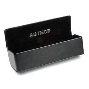 กล่องใส่แว่นตาหนัง PU แบบพลิกได้สุดหรู กล่องแว่นตาพรีเมียม - Product Image 1