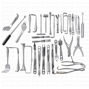 Juego de 35 Instrumentos Ortopédicos para Cirugía de Cadera, Acero Inoxidable, Kit de Instrumentos Quirúrgicos de Alta Calidad, Caja de Esterilización Pentax - Product Image 3