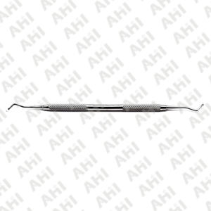 Excavador Dental de Doble Punta, Instrumento de Relleno de Amalgama, Acero Inoxidable, Manual, Certificado CE, Empuñadura Ergonómica, Clase - Product Image 3