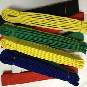 Ceintures de karaté, arts martiaux, judo, BJJ, taekwondo en coton de différentes couleurs - Product Image 4