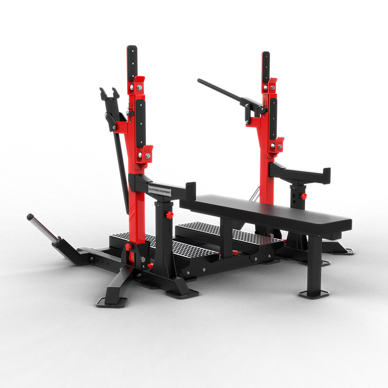 QLI QPDR83 Dual Rack Powerlifting Metal