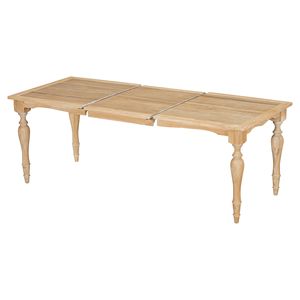 Ensemble de table à manger extensible vintage traditionnel de 9 pièces, 82,7 pouces, avec plateau amovible de 23,6 pouces et 8 chaises rembourrées - Product Image 6