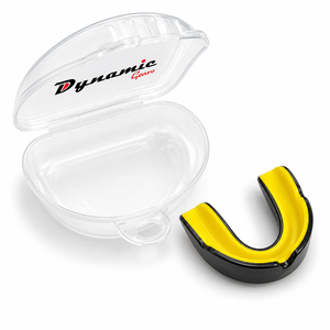 Protège-dents professionnel Dynamic Gears noir et rouge en EVA, réglable, écologique, léger, non toxique, pour adultes, pour la boxe - Product Image 4