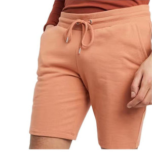 Shorts de sport décontractés pour hommes en coton 100% de haute qualité, amples, pour la course à pied et l'athlétisme, couleur noire - Product Image 3