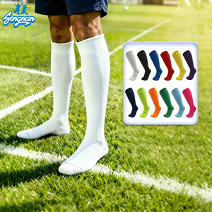 High Quality Baseball <b>Compression</b> Knee High <b>Socks</b> Breathable Nylon/Cotton Sports Team Wear OEM Factory Direct Wholesale Supplier - Product Image 6