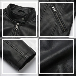 Veste d'hiver en cuir véritable pour femme avec logo zippé sur le devant Style moto respirant coupe personnalisée - Product Image 4