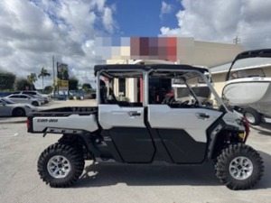 Nuevo Can-Am Defender MAX X <span class=keywords><strong>mr</strong></span> 2026 con puertas medio-tuertas HD10 Hyper Silver UTV - Product Image 4