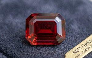 Granat rouge précieux en vrac, forme octogonale 6x4mm, pierre facettée à prix de gros - Product Image 4