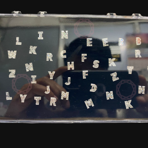 IGI <span class=keywords><strong>gia</strong></span> chứng nhận ưa thích Kim Cương Trang sức thư A đến Z hình DEF vvs VS hpht cvd tự nhiên phòng thí nghiệm Phát Triển Tổng Hợp Kim Cương lỏng lẻo anh ta - Product Image 3