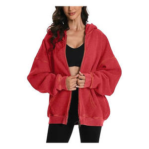 Hoodie vintage en coton pour l'hiver, best-seller, broderie personnalisée, teinture unie, haute qualité, unisexe, polaire brossé doux - Product Image 6