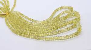 Cuentas Redondas Lisas de Cuarzo Limón Natural AAA de 4-8 mm, Cuentas Redondas de Cuarzo Limón de 15 Pulgadas, Cuentas Redondas de Cuarzo Amarillo Liso - Product Image 5