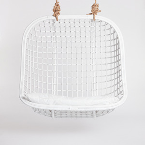 Factory supply rattan swing chair outdoor furniture for gardens 2 seater bird nest <b>hanging</b> chairs - Product Image 3