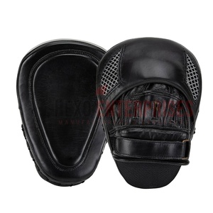 Almohadillas de enfoque ganadoras de entrenamiento profesional, guantes de enfoque de boxeo de cuero hechos a medida, almohadillas de enfoque de perforación con logotipo de servicio Oem - Product Image 1